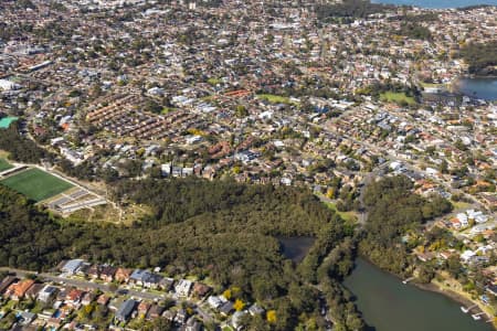 Aerial Image of HURSTVILLE GROVE