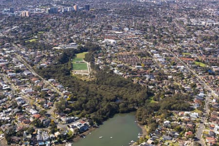 Aerial Image of HURSTVILLE GROVE