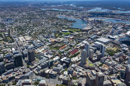 Aerial Image of HAYMARKET AND CENTRAL STATION