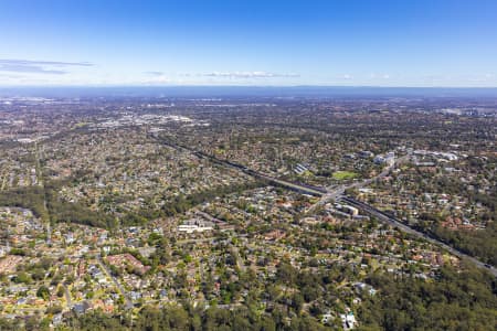 Aerial Image of WINSTON HILLS