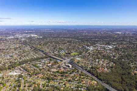 Aerial Image of BAULKHAM HILLS