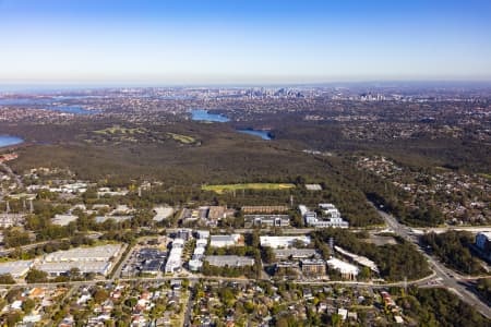 Aerial Image of FRENCHS FOREST