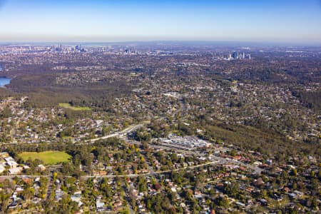 Aerial Image of FRENCHS FOREST