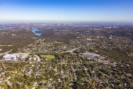 Aerial Image of FRENCHS FOREST