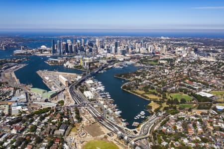 Aerial Image of ROZELLE