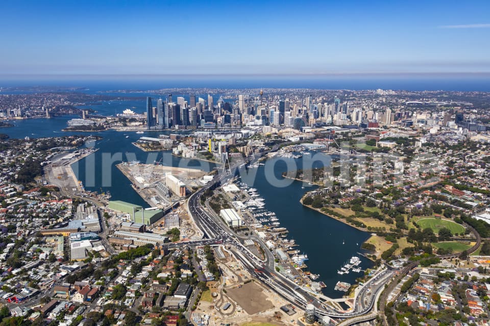 Aerial Image of Rozelle