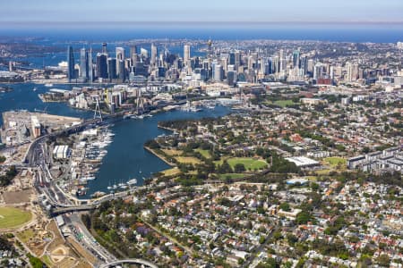 Aerial Image of GLEBE