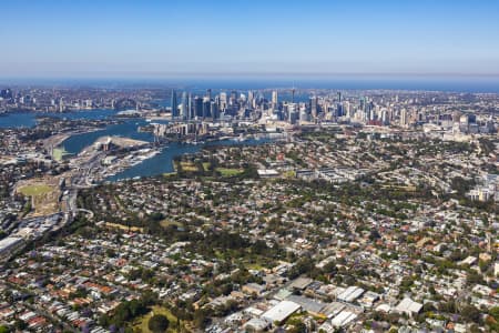 Aerial Image of GLEBE