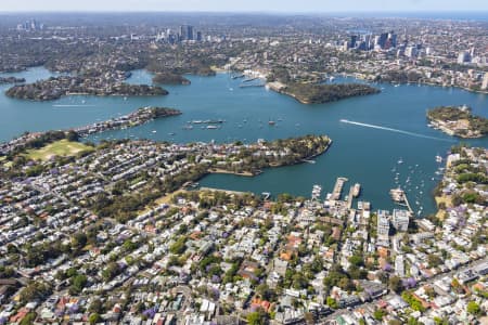 Aerial Image of BALMAIN