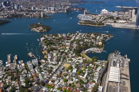 Aerial Image of BALMAIN EAST