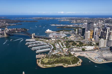 Aerial Image of DAWES POINT