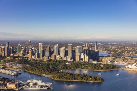 Aerial Image of SYDNEY EARLY MORNING