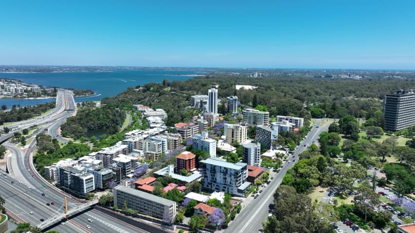 Aerial Image of WEST PERTH