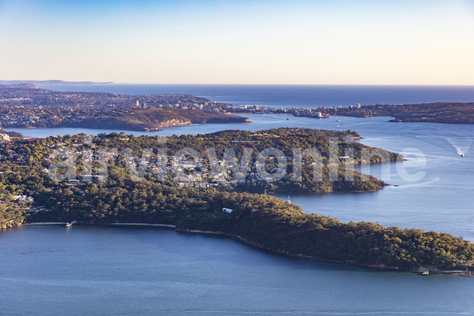 Aerial Image of Mosman Early Morning