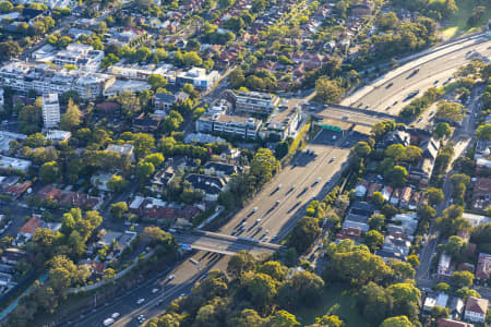 Aerial Image of WARRINGAH FREEWAY