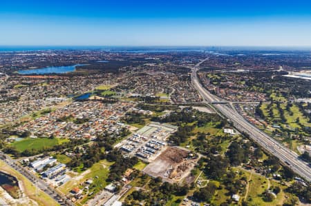 Aerial Image of COCKBURN CENTRAL