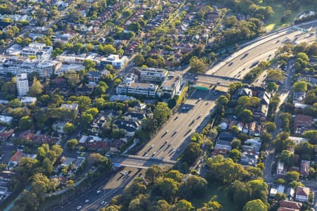 Aerial Image of WARRINGAH FREEWAY