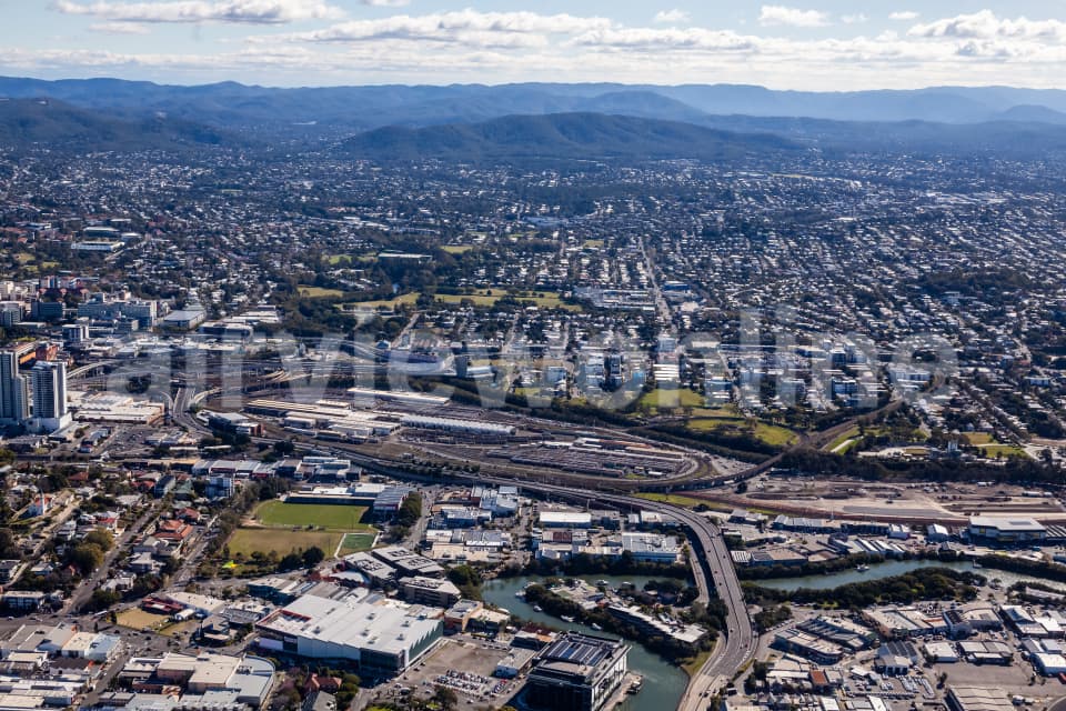 Aerial Image of Kelvin Grove