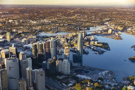 Aerial Image of SYDNEY EARLY MORNING