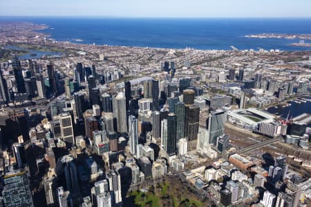 Aerial Image of MELBOURNE