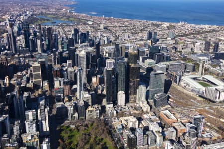 Aerial Image of NORTH MELBOURNE