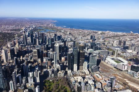 Aerial Image of MELBOURNE