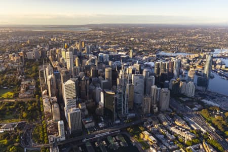 Aerial Image of SYDNEY EARLY MORNING