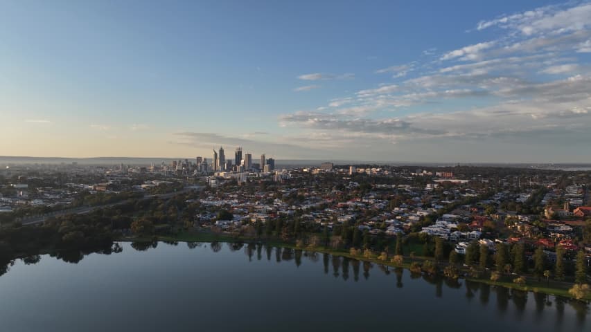 Aerial Image of WEST LEEDERVILLE