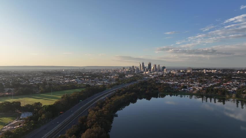 Aerial Image of WEST LEEDERVILLE