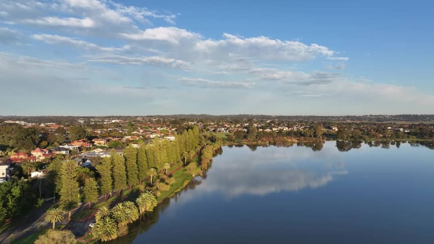Aerial Image of WEST LEEDERVILLE