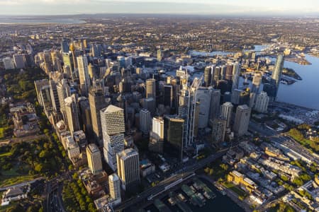 Aerial Image of SYDNEY EARLY MORNING