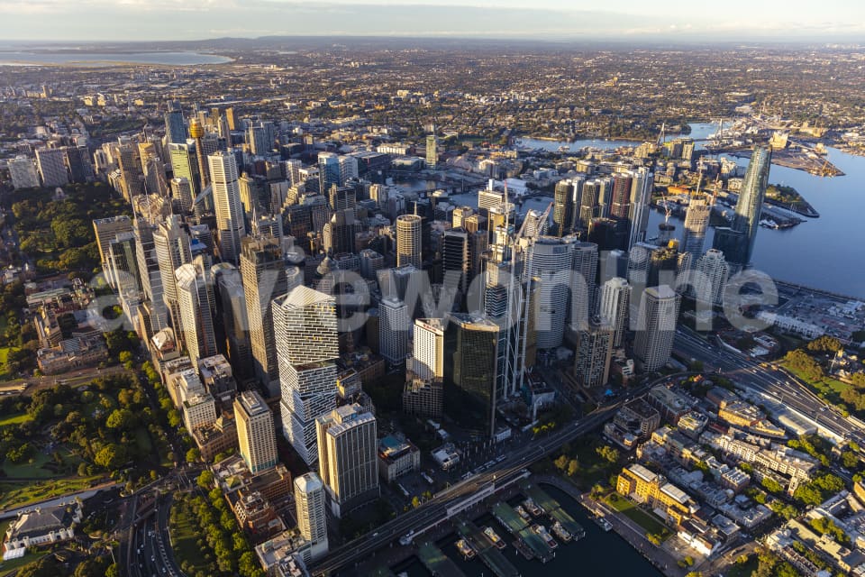 Aerial Image of Sydney Early Morning