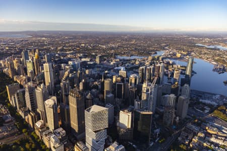 Aerial Image of SYDNEY EARLY MORNING
