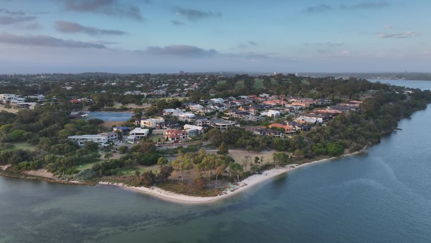 Aerial Image of MOSMAN PARK