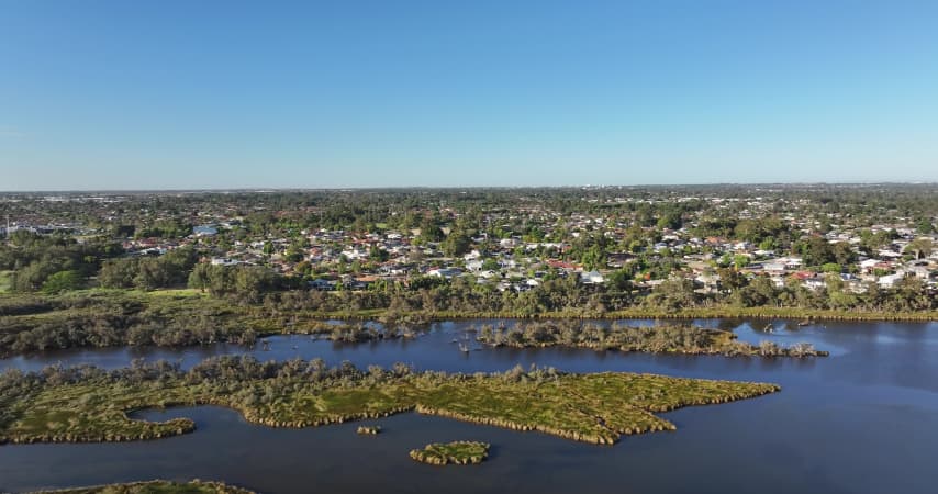 Aerial Image of RIVERTON