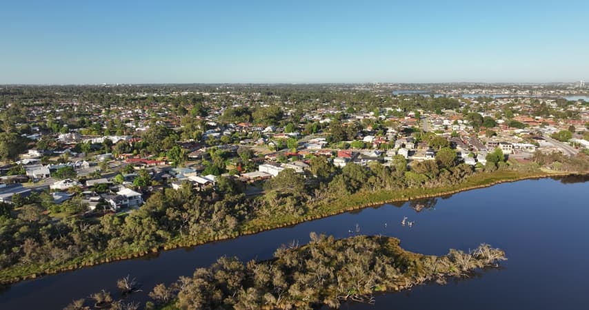 Aerial Image of RIVERTON