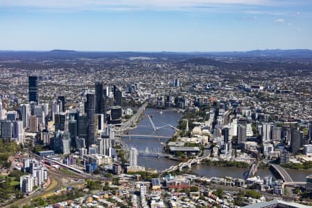 Aerial Image of BRISBANE CITY