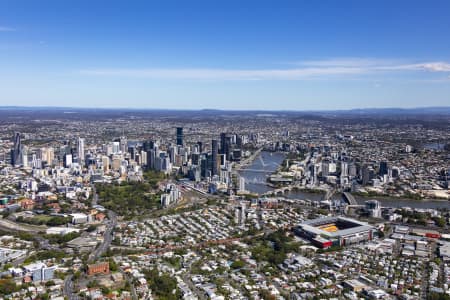 Aerial Image of PETRIE TERRACE