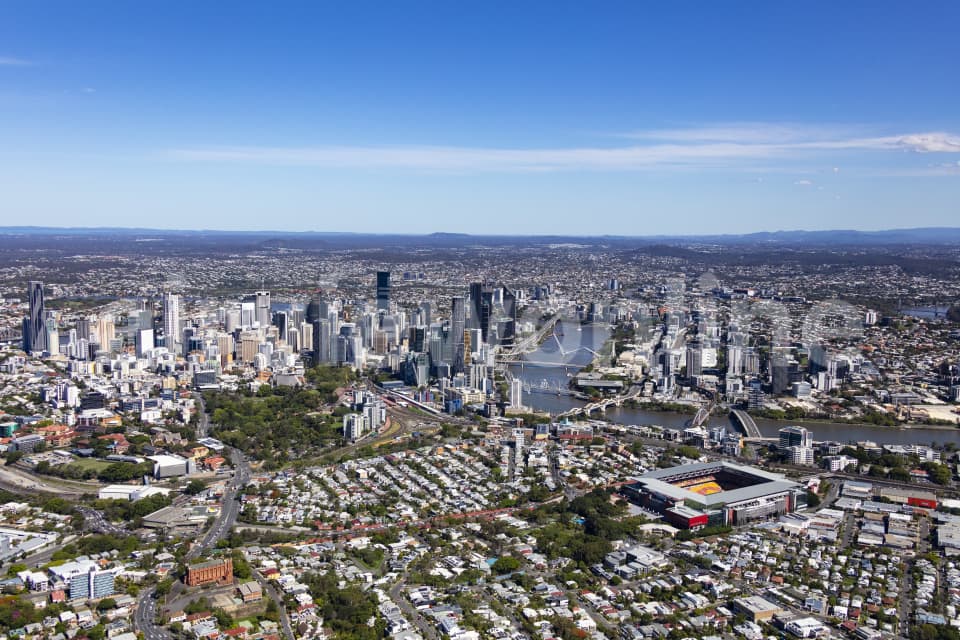 Aerial Image of Petrie Terrace