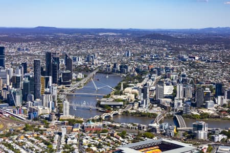 Aerial Image of SOUTH BRISBANE