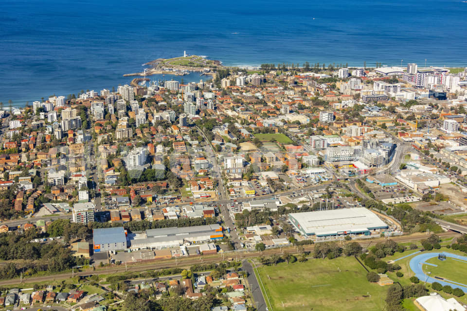 Aerial Image of Wollongong Bunnings