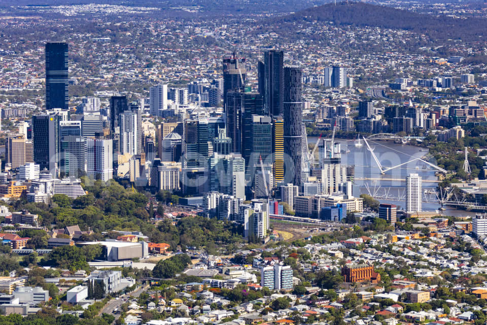 Aerial Image of Brisbane City