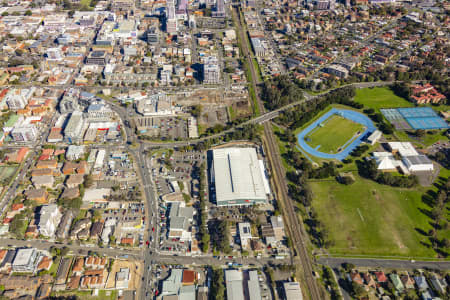 Aerial Image of WOLLONGONG BUNNINGS