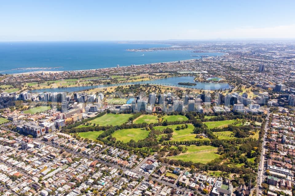 Aerial Image of South Yarra