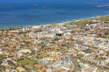 Aerial Image of WOLLONGONG CBD