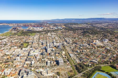 Aerial Image of WOLLONGONG STATION