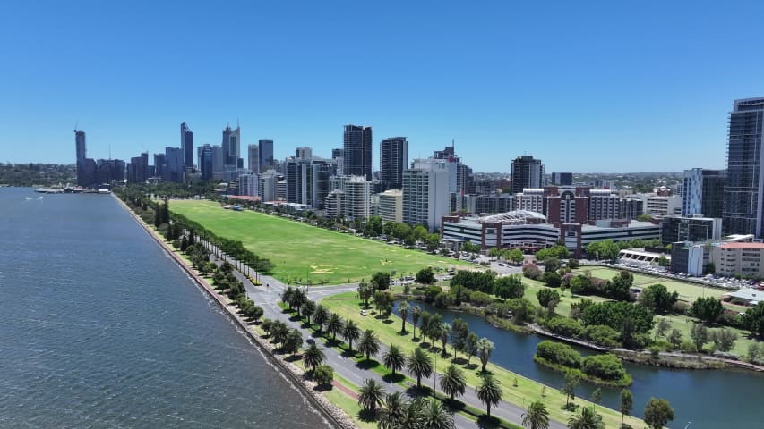 Aerial Image of EAST PERTH