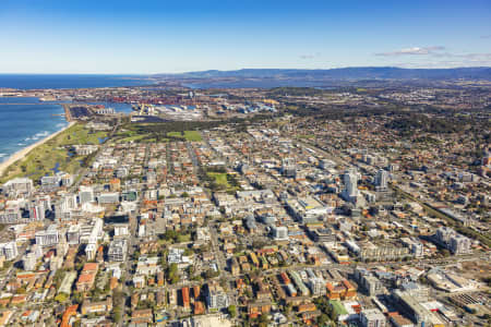 Aerial Image of WOLLONGONG CBD