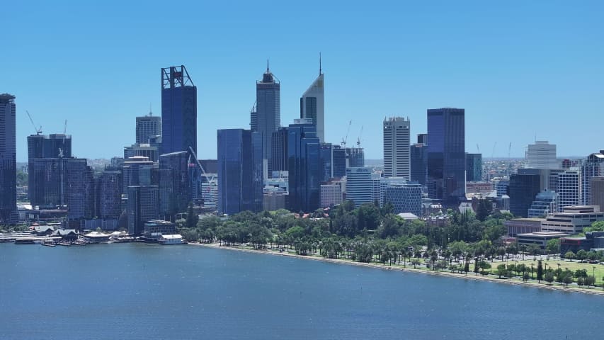 Aerial Image of PERTH HIGHRISE