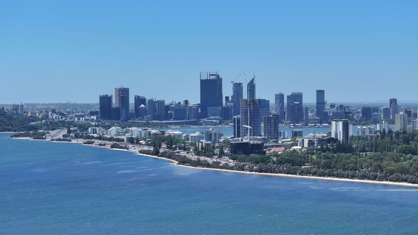 Aerial Image of SOUTH PERTH